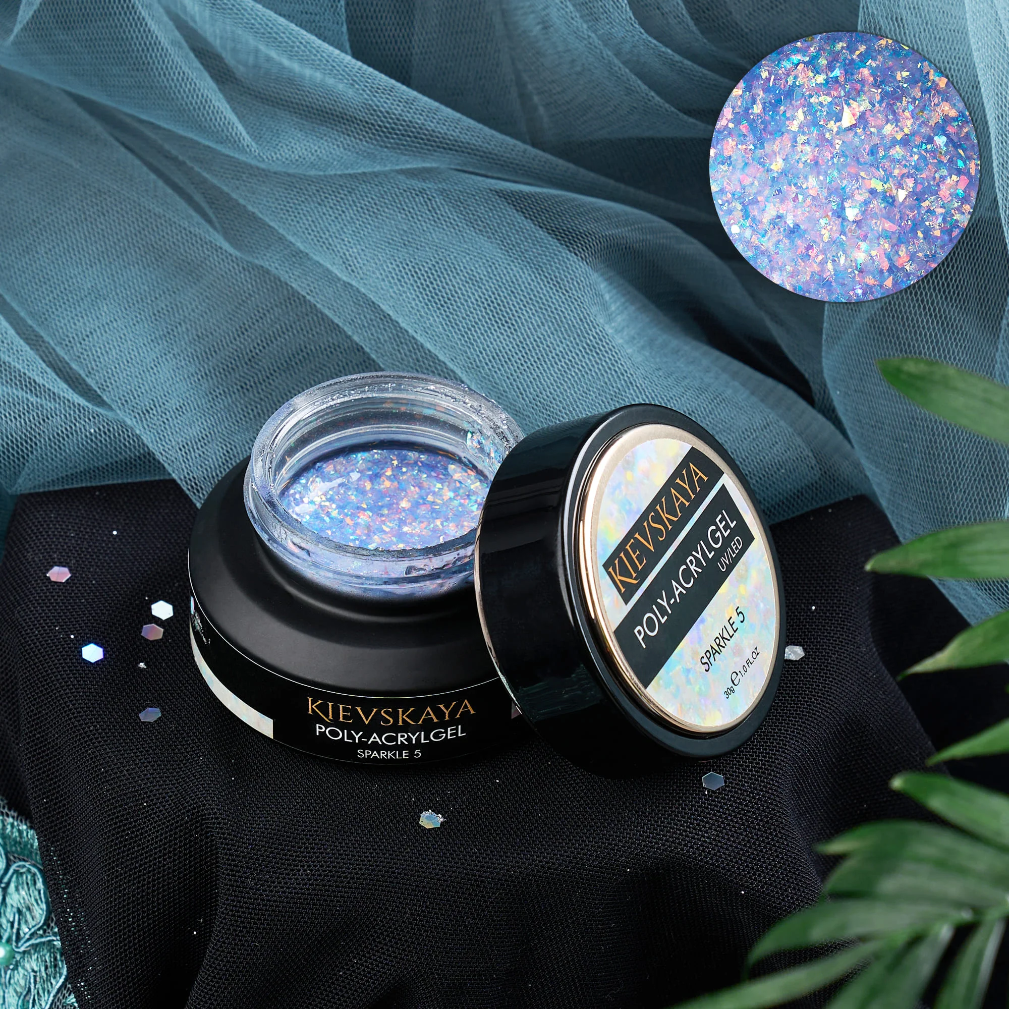 Poly-Acrylgel Sparkle Kievskaya 30gr-SPARKLE05 - SPARKLE05 - Everin.ro