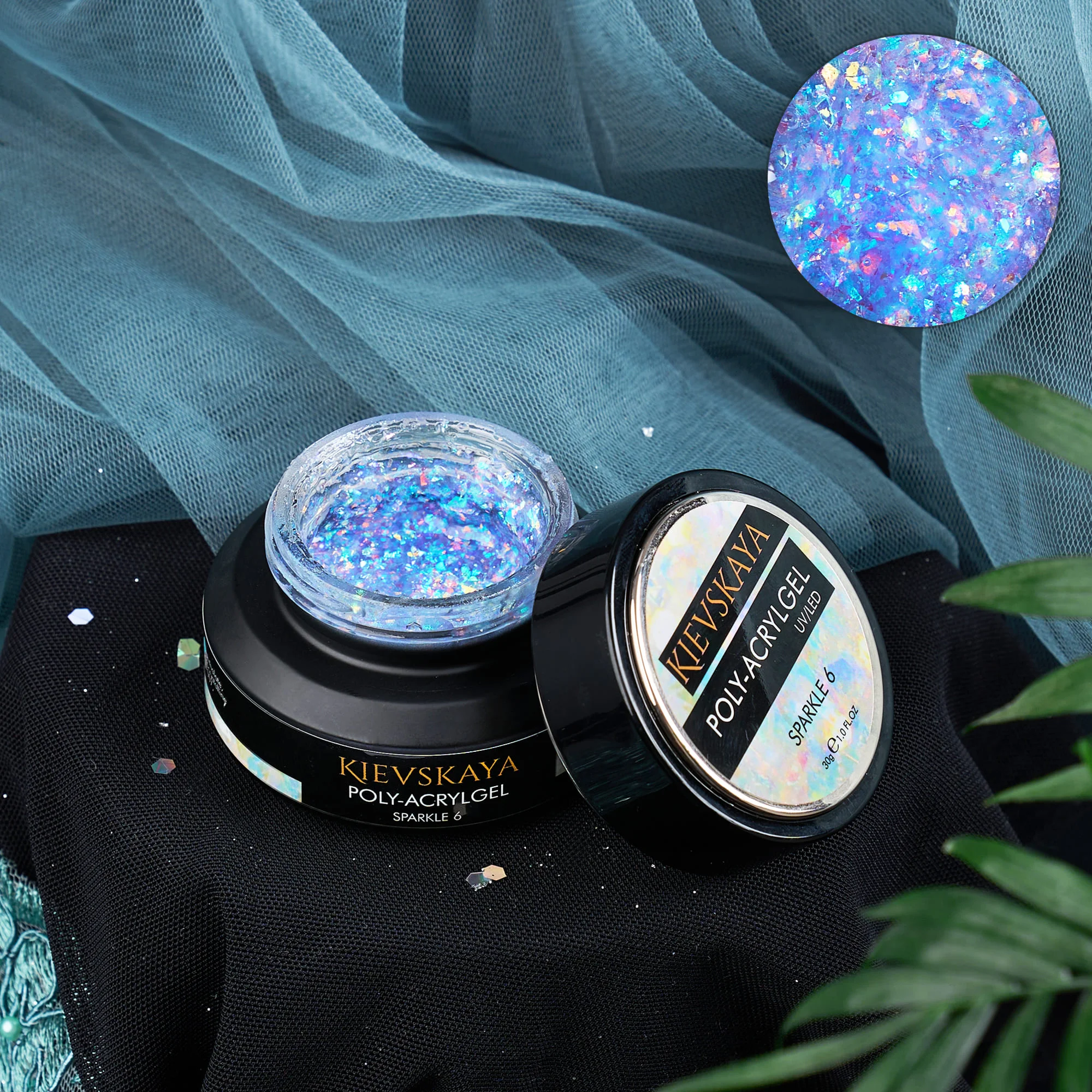 Poly-Acrylgel Sparkle Kievskaya 30gr-SPARKLE06 - SPARKLE06 - Everin.ro