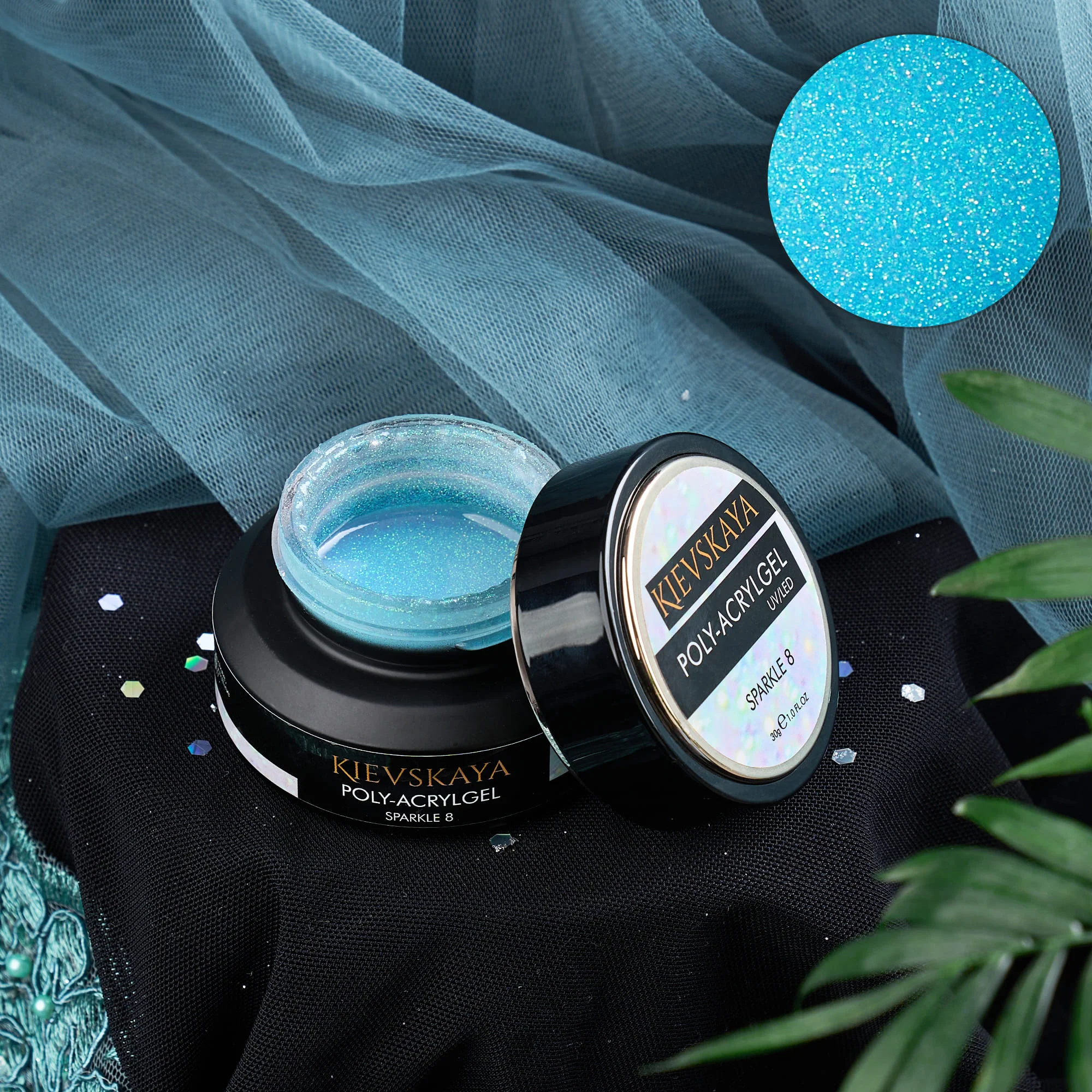 Poly-Acrylgel Sparkle Kievskaya 30gr-SPARKLE08 - SPARKLE08 - Everin.ro