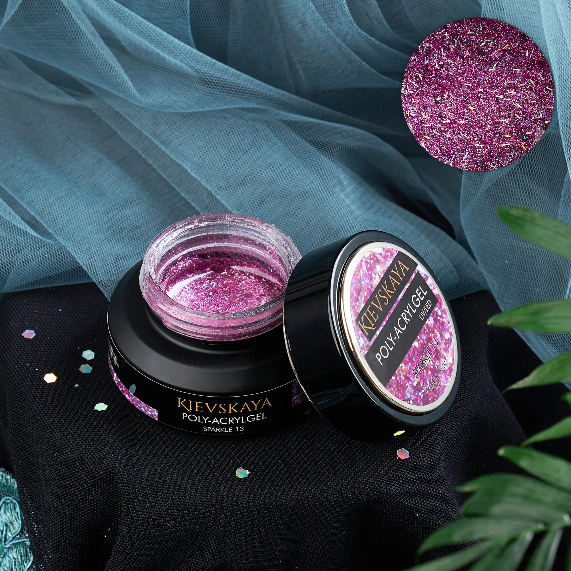 Poly-Acrylgel Sparkle Kievskaya 30gr-SPARKLE13 - SPARKLE13 - Everin.ro