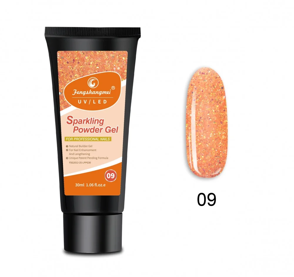 Polygel FSM Sparkling- 09 - SPK-09 - Everin.ro