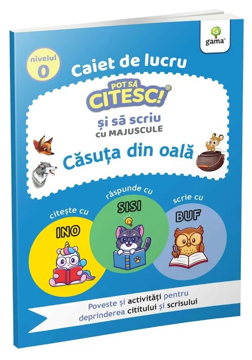 Pot sa citesc si sa scriu! Casuta din oala