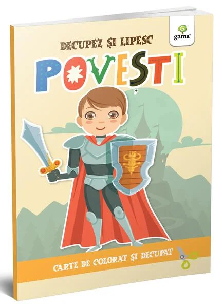 Povești. Colorez, decupez și lipesc! - Paperback brosat - *** - Gama