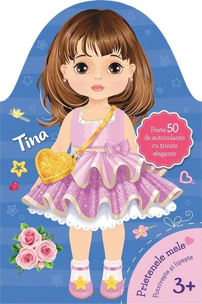 Prietenele mele. Privește și lipește. Tina - Hardcover - *** - Prut
