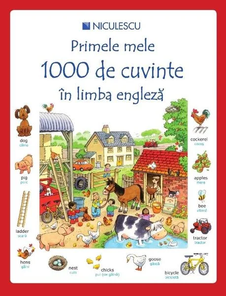 Primele mele 1000 de cuvinte în limba engleză - Paperback brosat - Heather Amery, Mairi Mackinnon - Niculescu