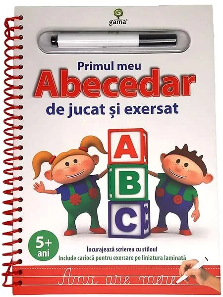 Primul meu Abecedar de jucat şi exersat - Board book - *** - Gama