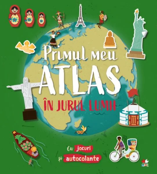 Primul meu atlas. În jurul lumii - Paperback brosat - *** - Litera mică
