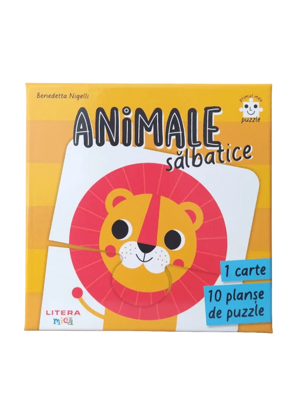 Primul meu puzzle. Animale salbatice