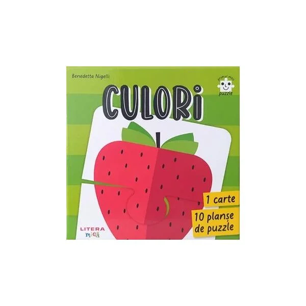 Primul meu puzzle. Culori - Hardcover - Benedetta Nigelli - Litera mică