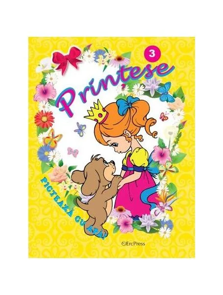 Prințese Nr. 3. Pictează cu apă - Paperback brosat - *** - Erc Press