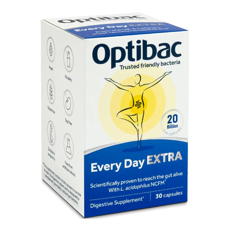 Probiotic zilnic Extra Forte, 30 capsule, OptiBac