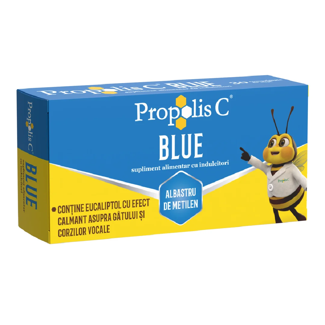 Propolis C Blue, 30 comprimate, Fiterman