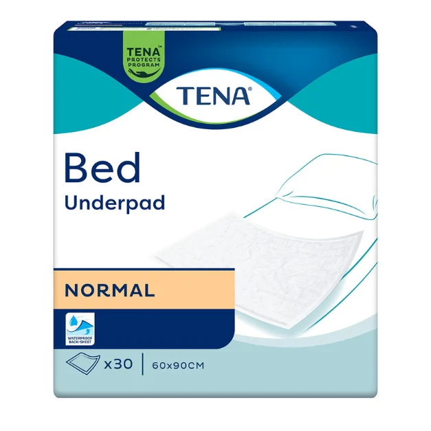 Protectie pentru pat Normal, 60x90 cm, 30 bucati, Tena