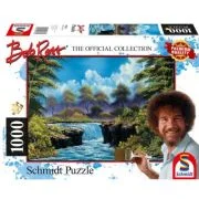 Puzzle 1000 piese, Bob Ross - Cascada, Schmidt