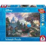 Puzzle 1000 piese, Thomas Kinkade - Disney - Cenusareasa, Schmidt