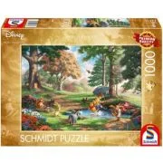 Puzzle 1000 piese, Thomas Kinkade - Disney - Winnie the Pooh, Schmidt