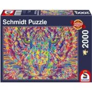 Puzzle Schmidt: Salbatic la suflet – Tigru, 2000 piese