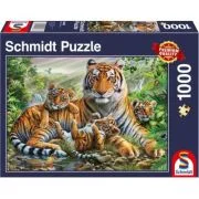 Puzzle Schmidt: Tigrul si puii acestuia, 1000 piese