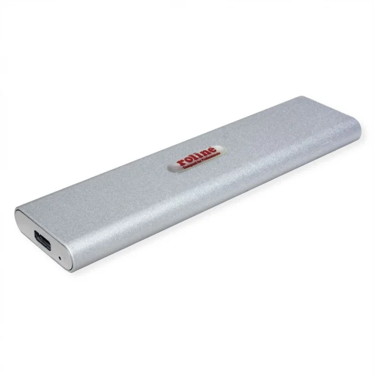 Rack extern USB 3.1-C pentru SSD M.2 NVME, Roline 16.01.4146*