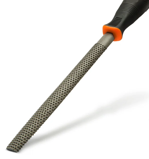 Raspila lemn (pila) - profil semi-rotund