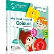 Raspundel Istetel, carte interactiva My first book of colours English