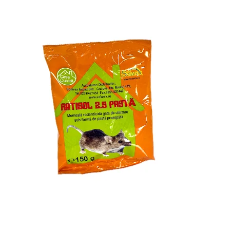 Ratisol 2.5 Pasta 150 gr, raticid