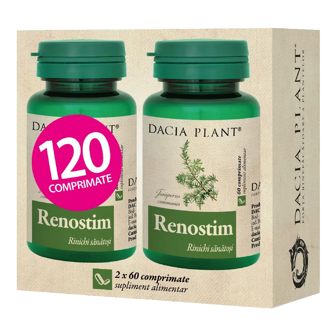 Renostim, 120 comprimate, Dacia Plant