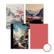 Repertoar A4 Papirny BRno ZKN 54104 CL-R, 96 file, dictando, coperta cartonata