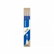 Rezerva roller cu gel Pilot Frixion Ball, 1 mm, albastru, 3 bucati/set