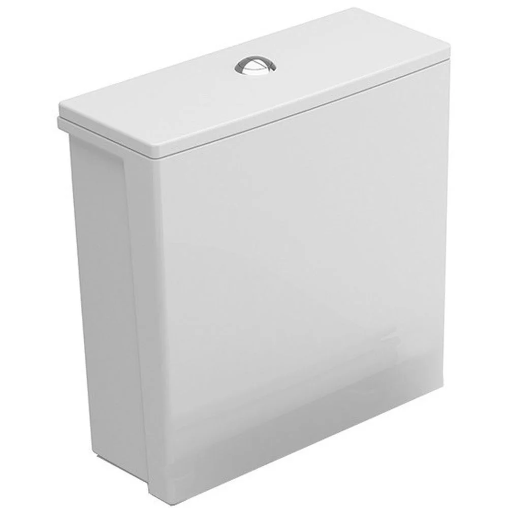 Rezervor vas wc back to wall Gala Coral, alimentare partea de jos, alb