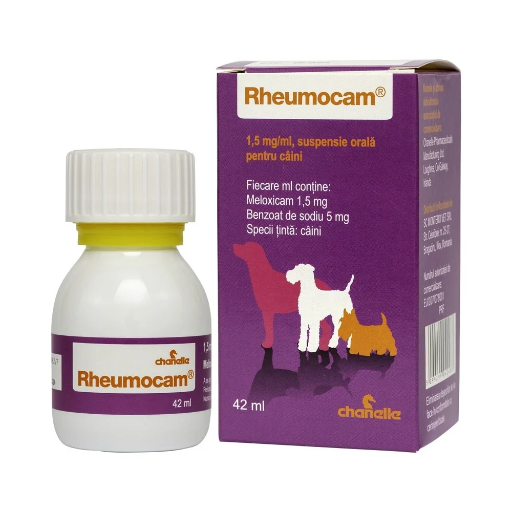 Rheumocam, solutie orala caine, 1.5 mg/ml, 42 ml