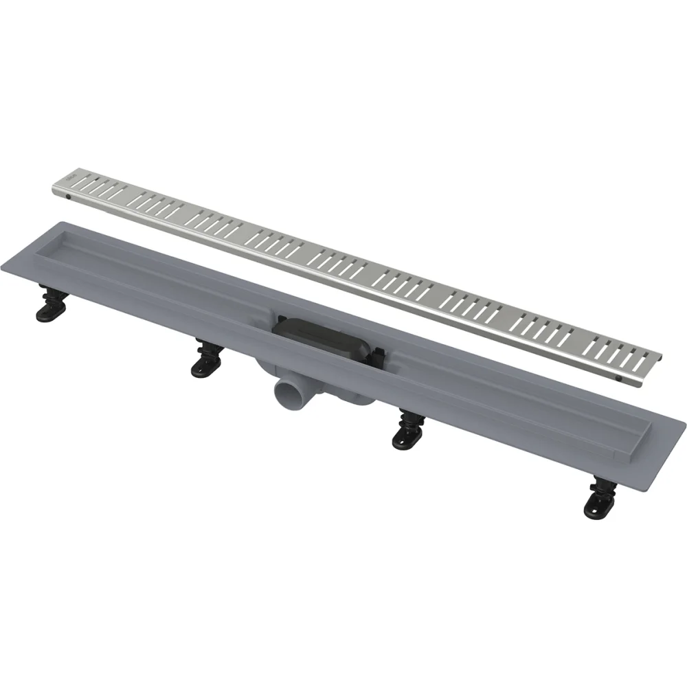 Rigola dus iesire laterala cu capac perforat crom 850 mm Alcadrain APZ10-850M