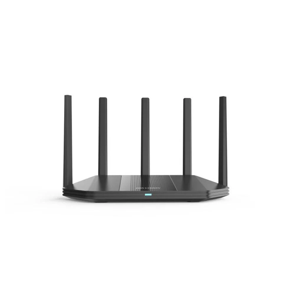 Router wireless dual-band Gigabit Hikvision DS-3WR30X, Wi-Fi 6, 4 porturi, 3000 Mbps