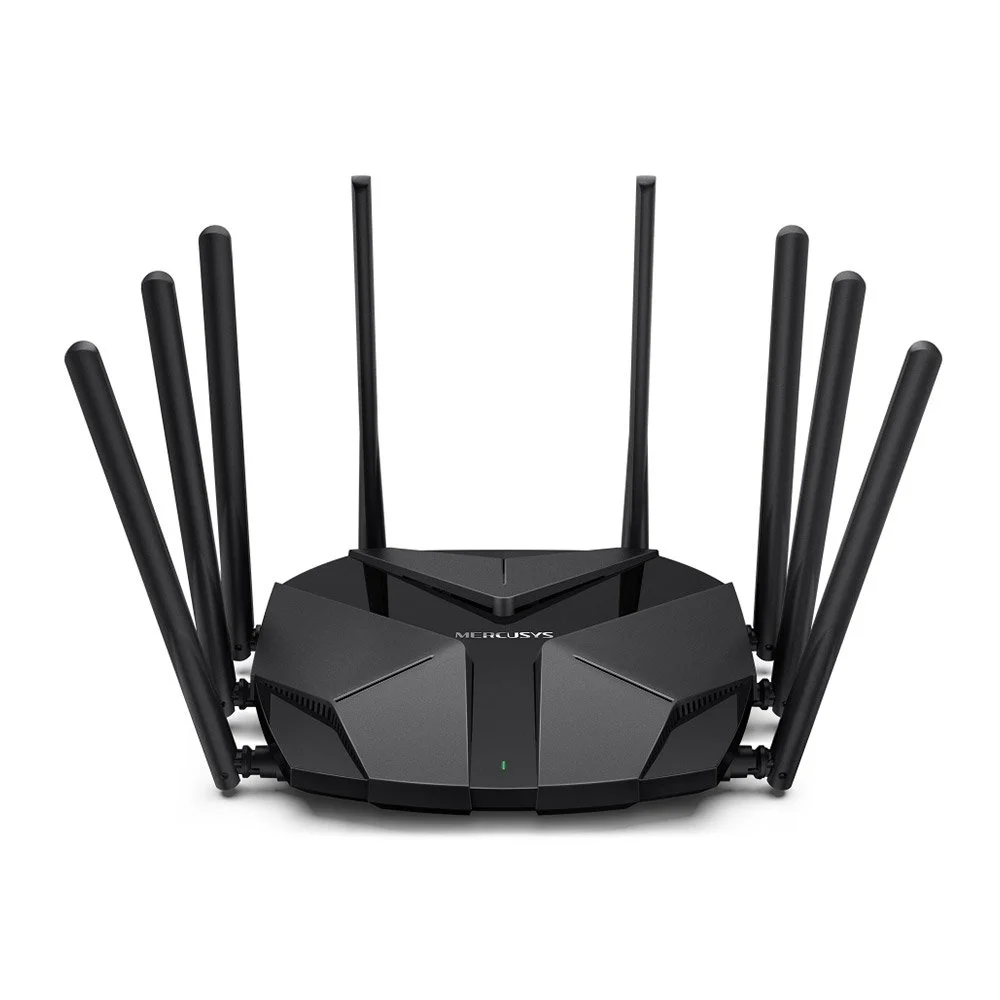 Router wireless Dual-Band Mercusys AX6000 MR90X, 2.4-5 GHz, WiFi 6, 6000 Mbps, 4 porturi