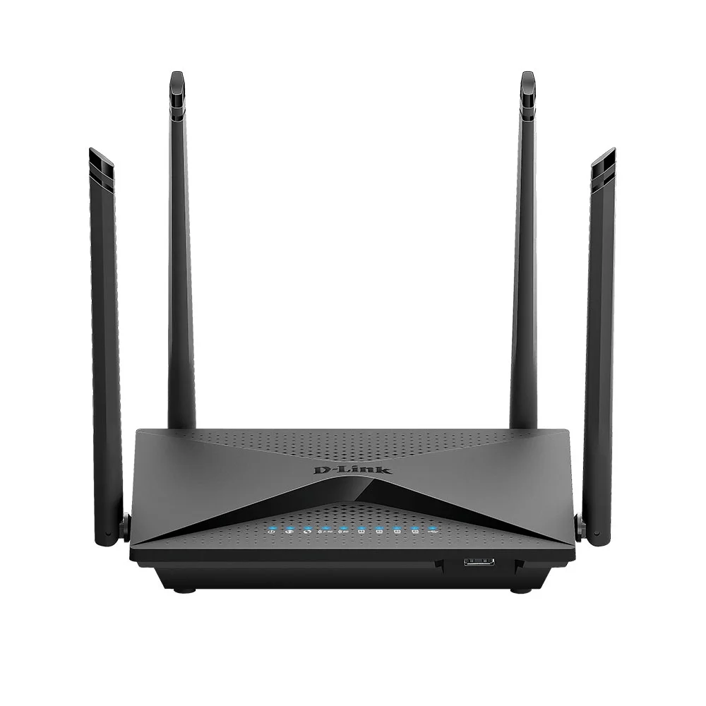 Router wireless Gigabit Dual Band D-Link AC1300 DIR-853/EE, 5 porturi, 2.4/5.0 GHz, MU-MIMO, 1300 Mbps