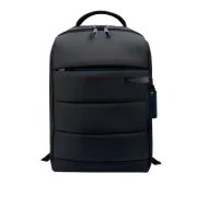 Rucsac BESTLIFE CPlus, 49x33x19cm, compartiment tableta si laptop 15.6 inch, negru/gri petrol
