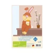 Sablon din lemn, iepuras, pentru traforaj, dimensiunea A4, Pebaro 373/2S