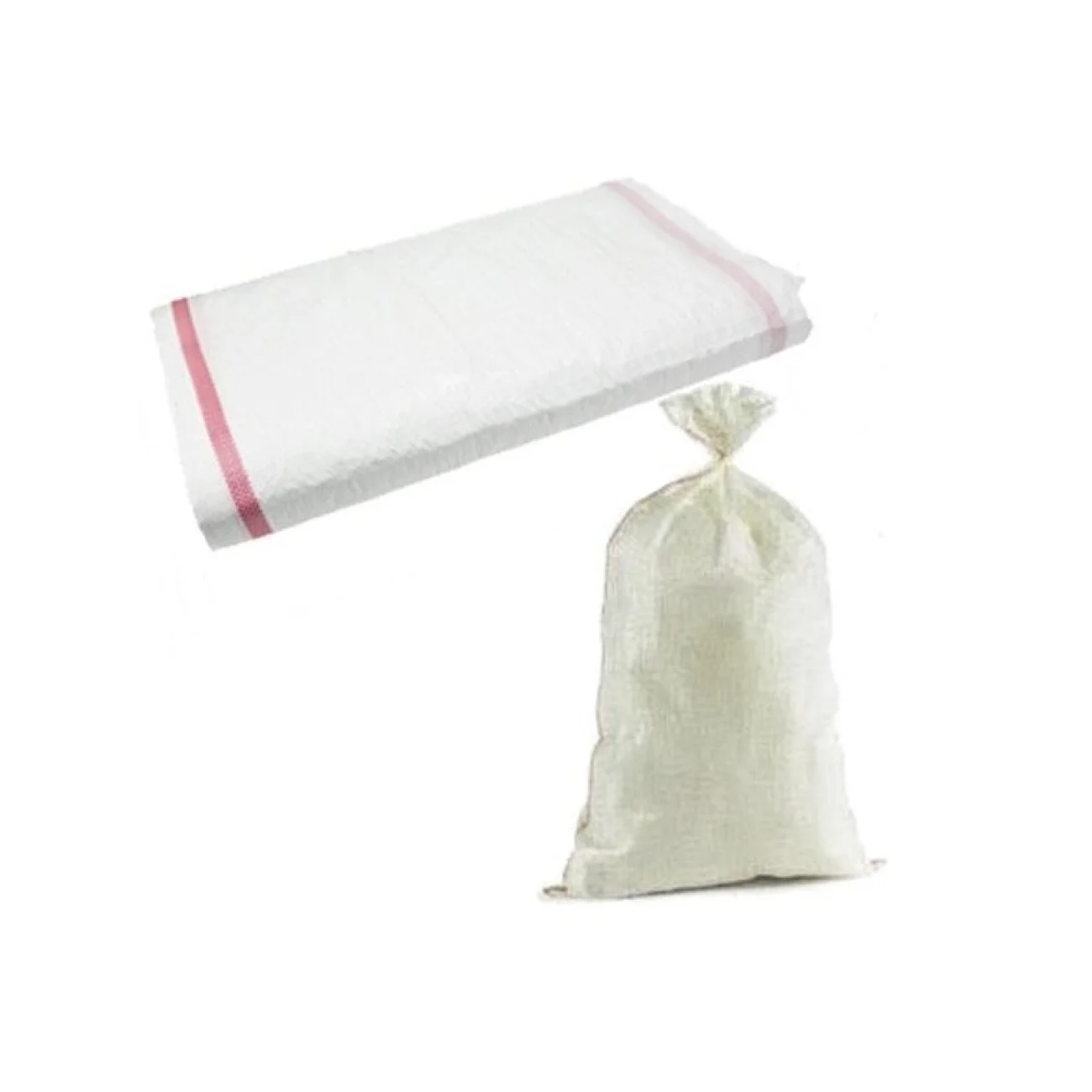 Saci de rafie 50 x 80 capacitate 30 kg 100 buc / set