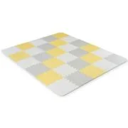 Saltea de joaca Luno, spuma, galben, Kinderkraft