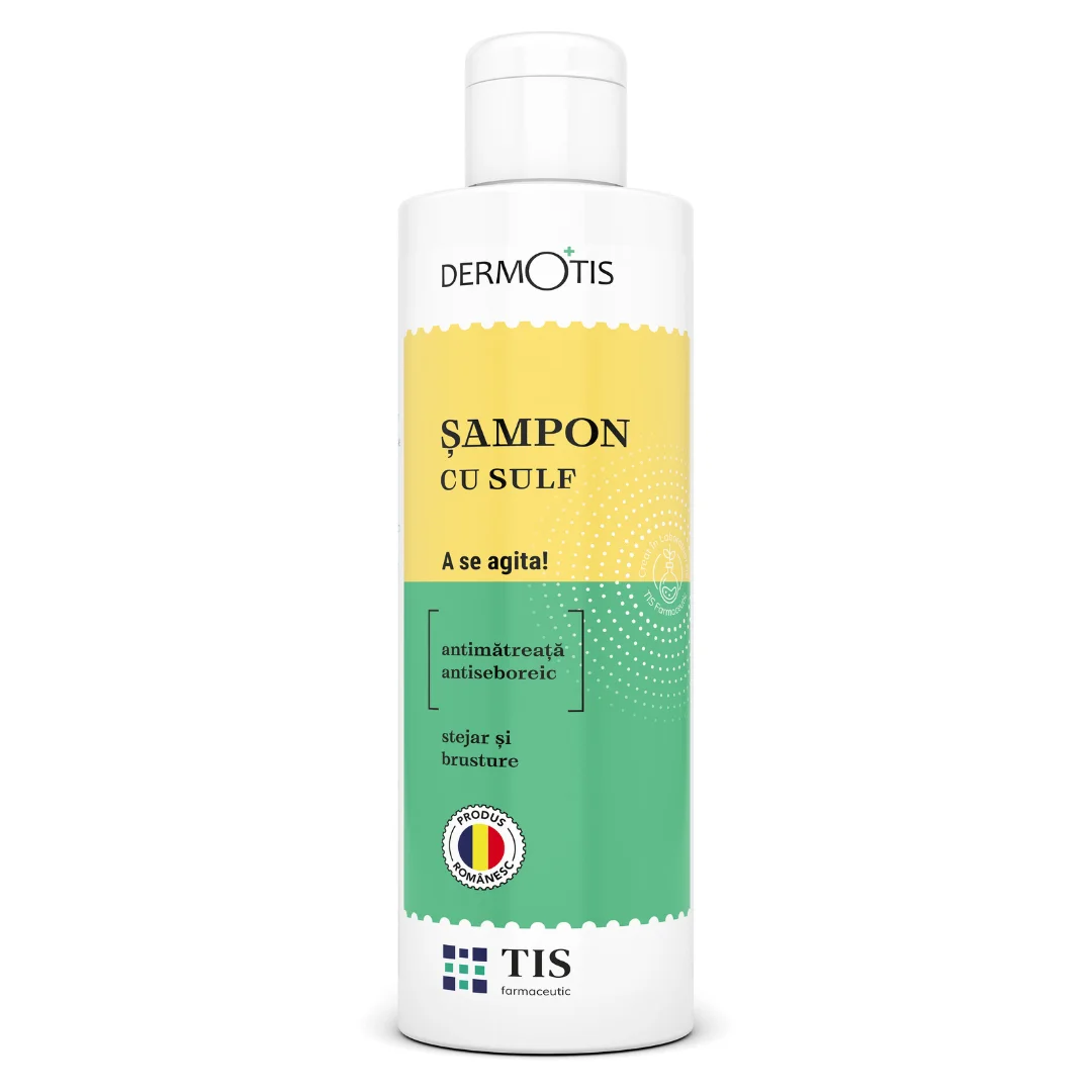 Sampon cu sulf, 100 ml, Tis Farmaceutic
