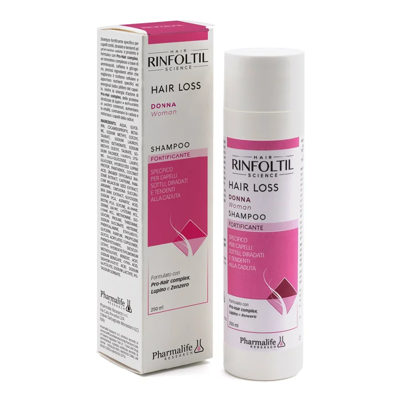Sampon impotriva caderii parului pentru femei, 250 ml, Rinfoltil
