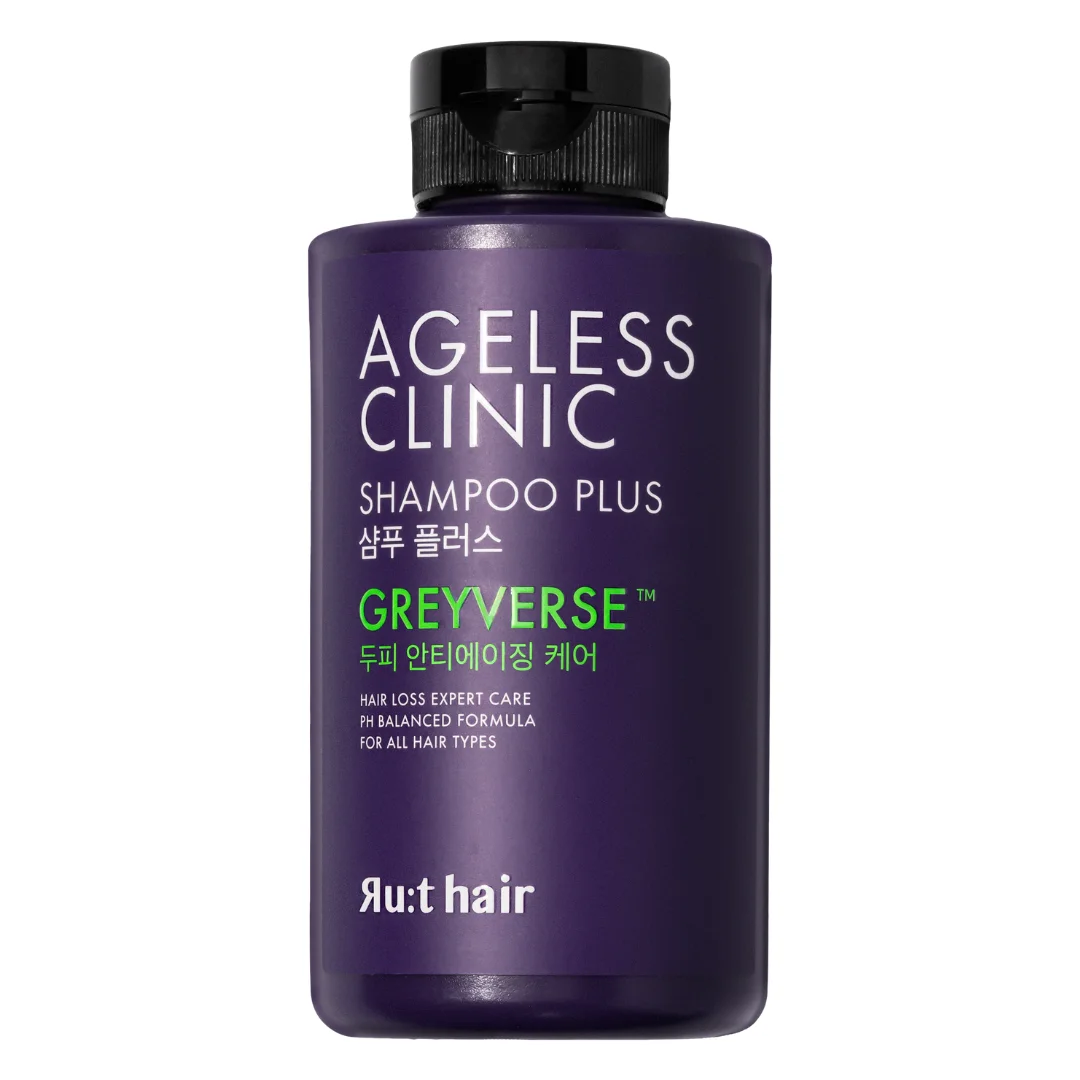 Sampon impotriva incaruntirii si caderii parului Ageless Clinic Shampoo Plus, 300 ml, Rut Hair