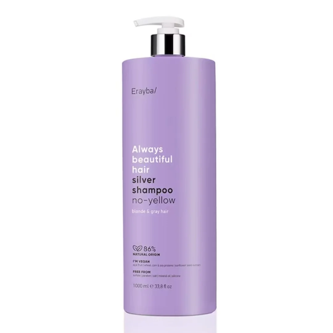 Sampon No Yellow, ABH Silver 1000ml, Erayba