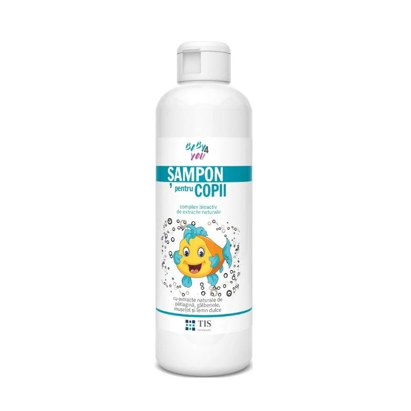 Sampon pentru copii Baby4You, 250ml, Tis Farmaceutic