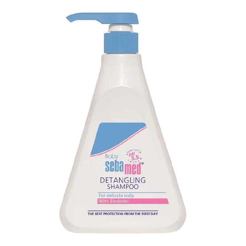 Sampon pentru descurcarea parului la copii Sebamed Baby, 500 ml, Sebamed