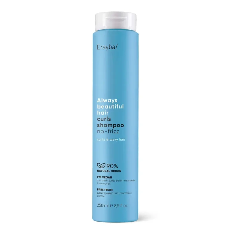 Sampon Profesional pentru par cret ABH Curls No-frizz, 250ml, Erayba