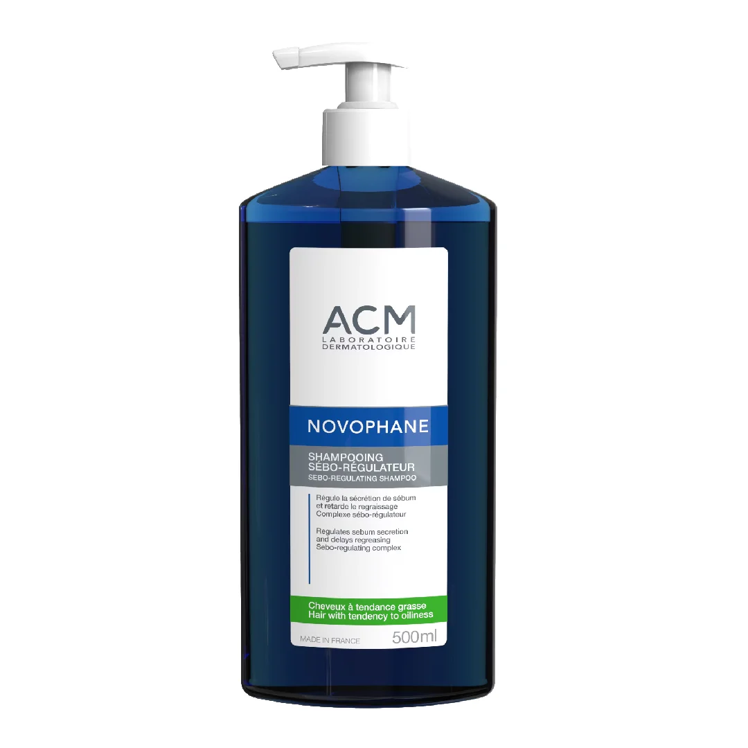 Sampon sebo-regulator, Novophane, 500 ml, ACM