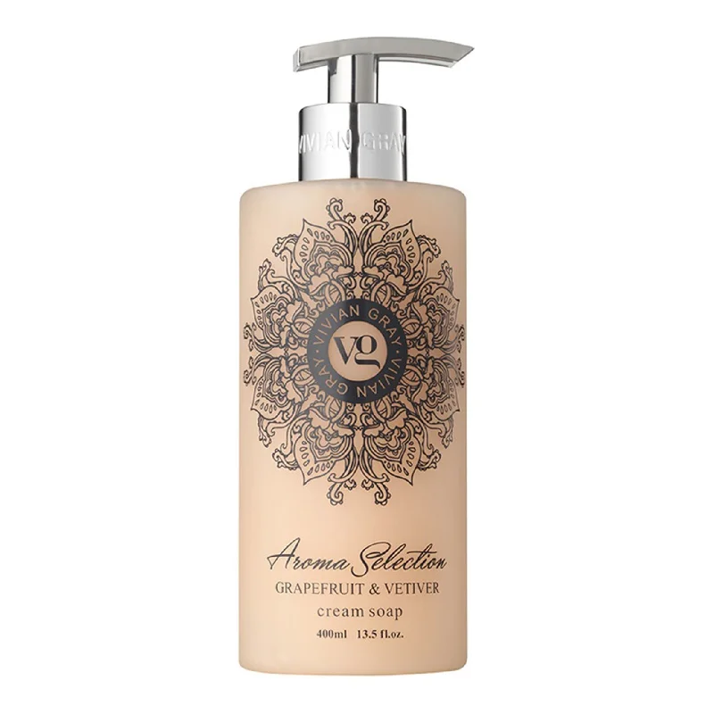 Sapun lichid Grapefruit & Vetiver, 400 ml, Vivian Gray