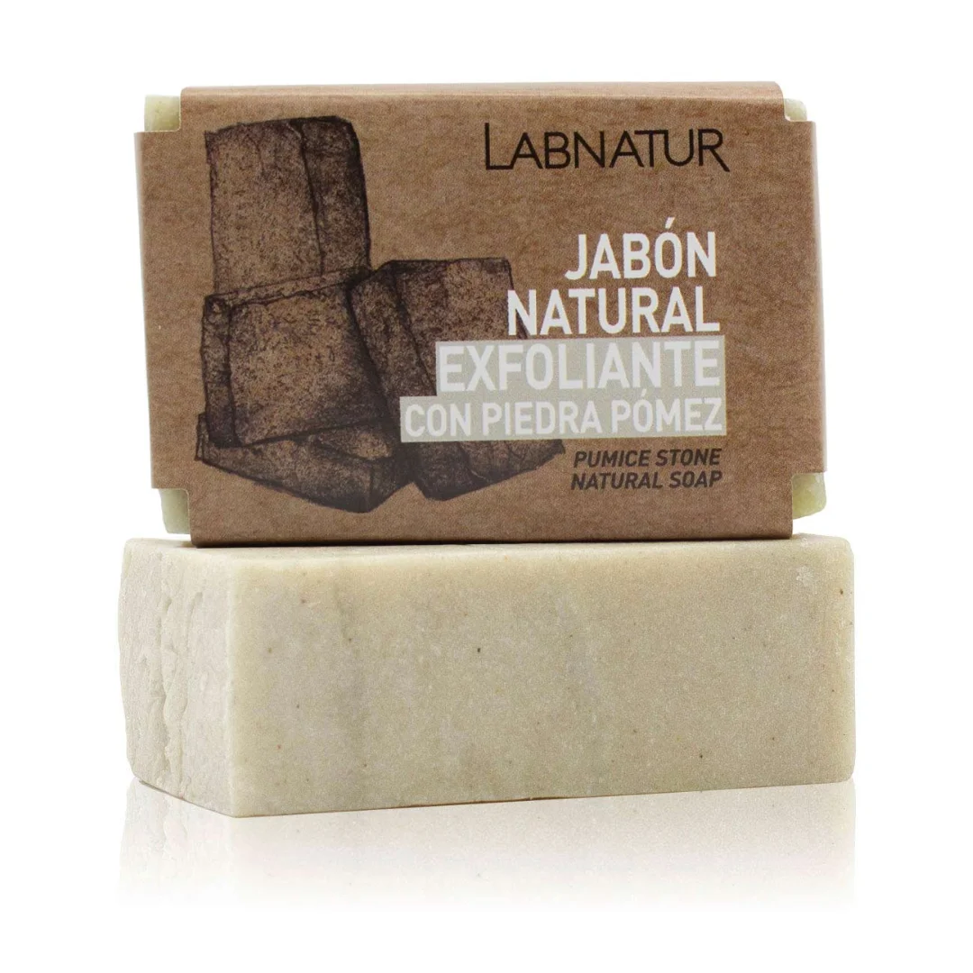 Sapun natural exfoliant cu piatra ponce, 100g, LabNatur