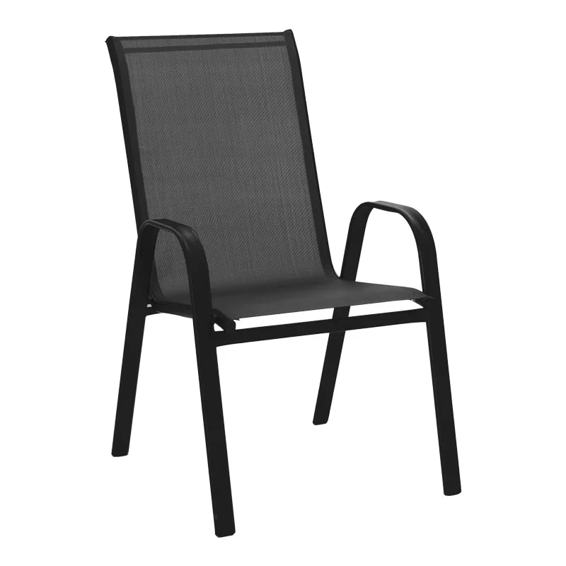 Scaun de Gradina chair Negru - Gri